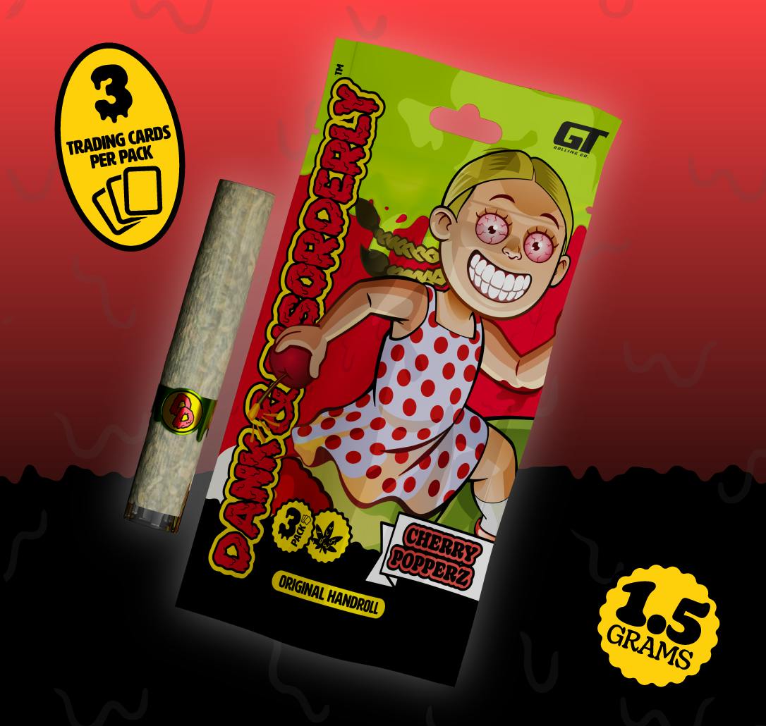 Dank & Disorderly - Cherry Popperz Hand-Roll 1.5g