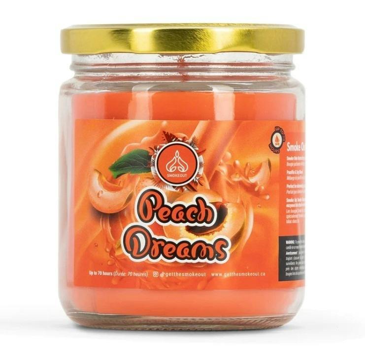 Candle - Smoke Out Odor 13oz - Peach Dreams