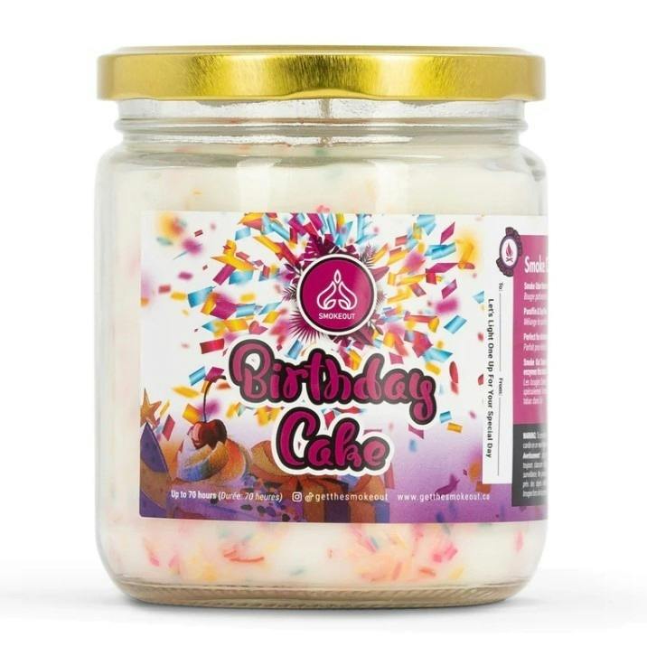 Candle - Smoke Out Odor 13oz - Birthday Cake