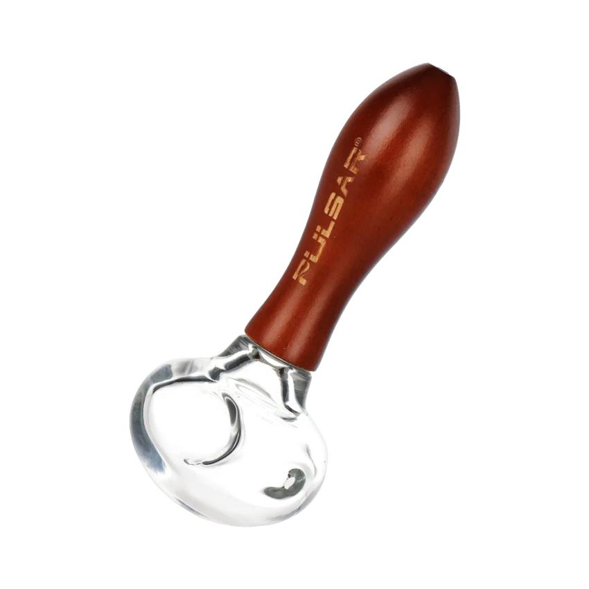 Pulsar - Wood on Glass Pipe - 5.2"