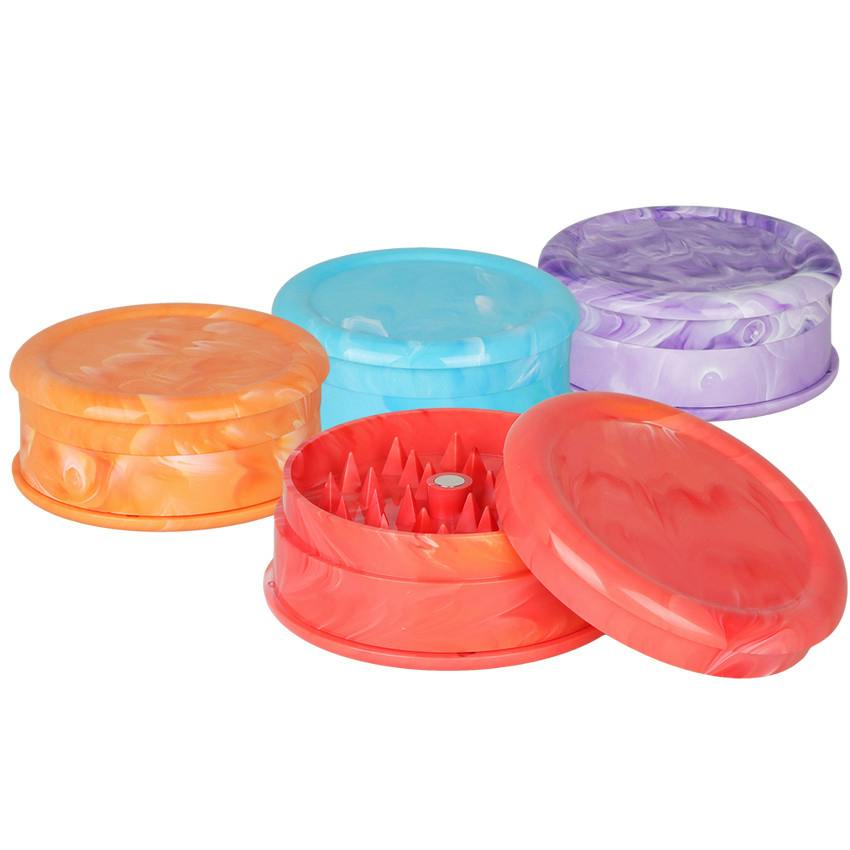 SeshGear Marbled Acrylic Grinder 2pc - 2.4"