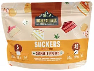 Higher Altitude 50mg Suckers Dessert