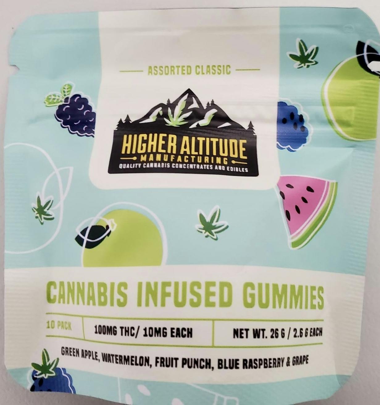 Higher Altitude 100mg Gummies (Classic Flavor)