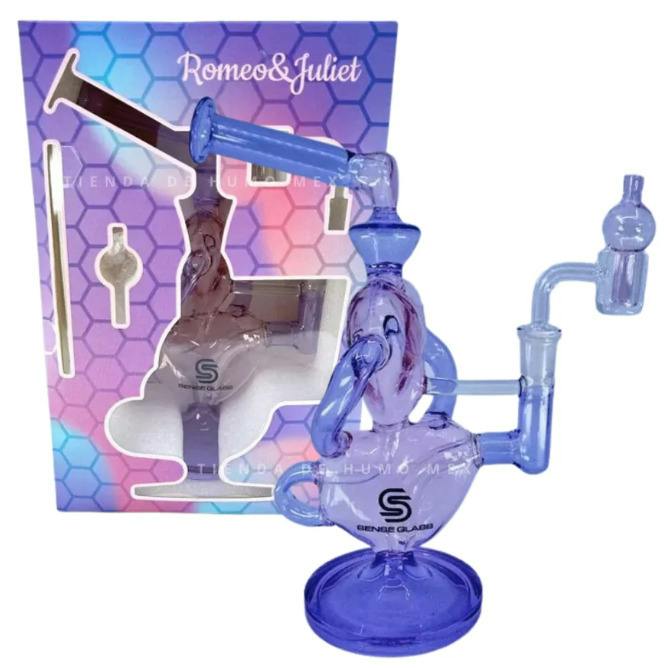 Sense Glass Romeo & Juliet Water Pipe