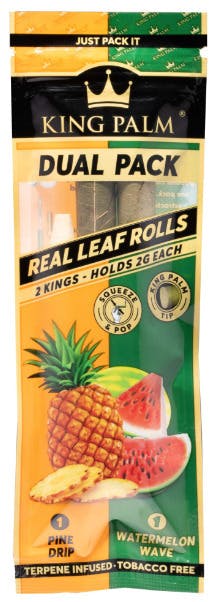 King Palm Dual Pack Terp Infused