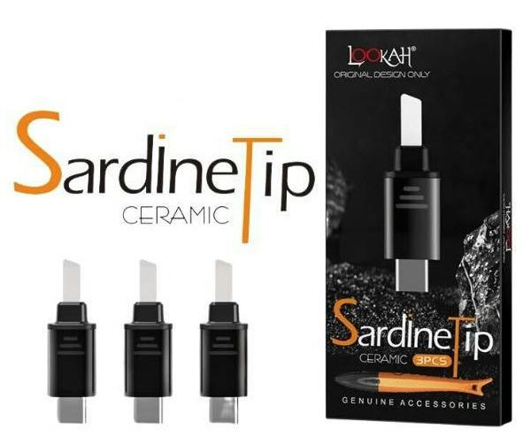 Lookah Sardine Ceramic Replacement Tips (3 pack)