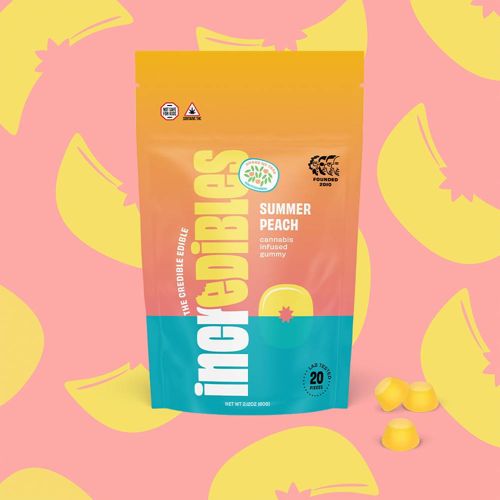 Summer Peach [20pk] (1000mg) | incredibles - Gummies