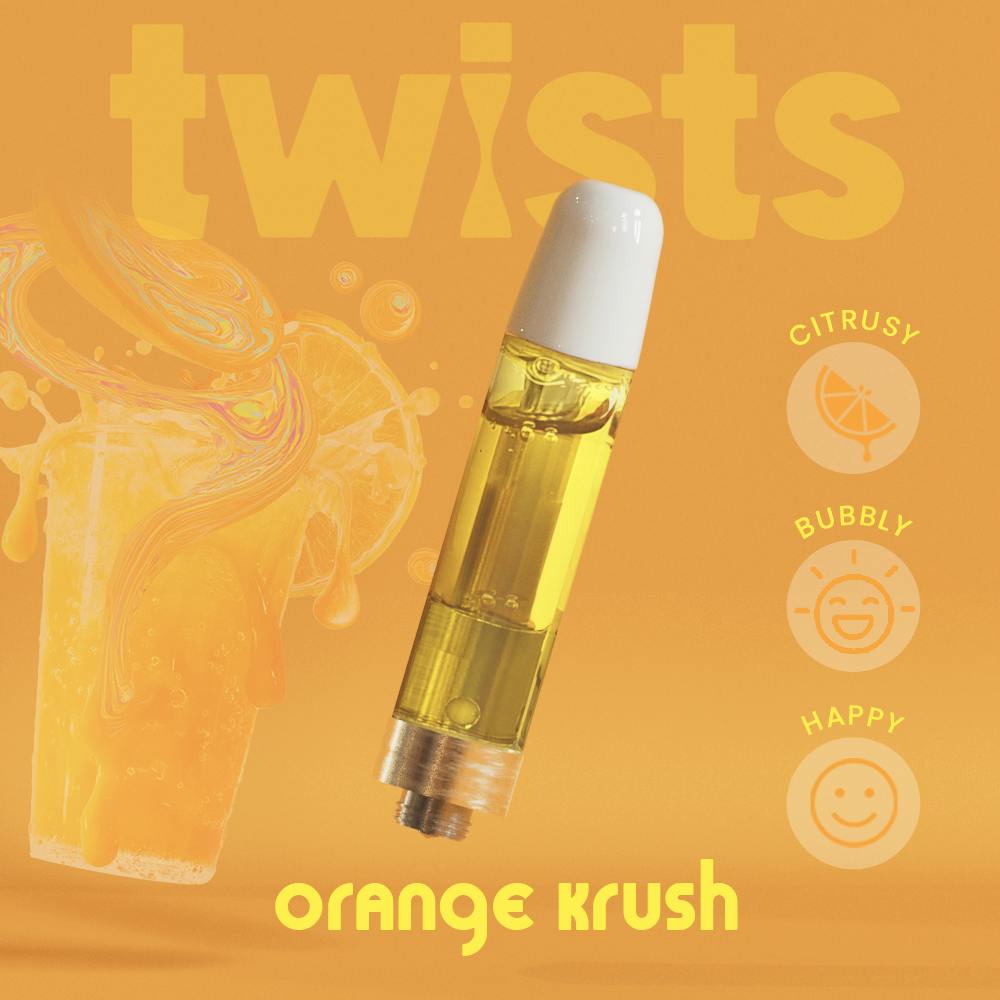 Orange Krush - Cartridge - 1000mg cannabis product