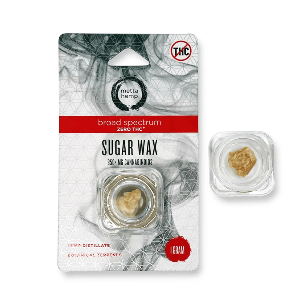 CBD Tectonic [2g] | Metta Hemp - Sugar Wax Jar