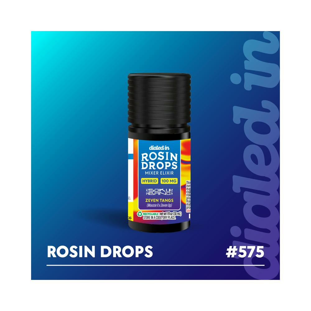 Zeven Tangs #575 (100mg) | Dialed In Gummies - Rosin Drops