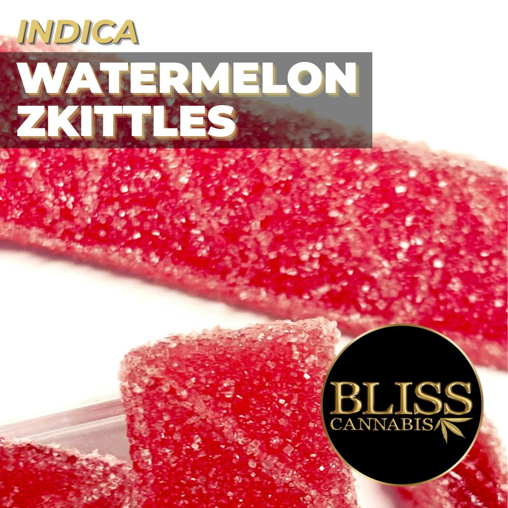 Bliss Watermelon Zkittles Indica Gummies