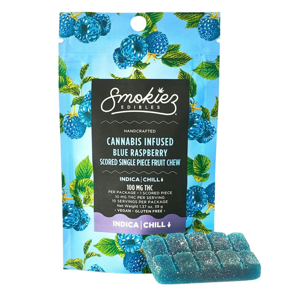 Smokiez Blue Raspberry Indica 1 Piece