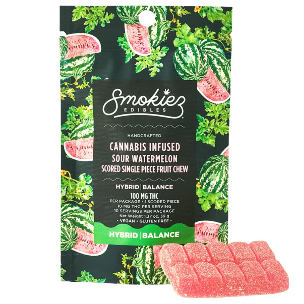 Smokiez Sour Watermelon Hybrid 1 piece