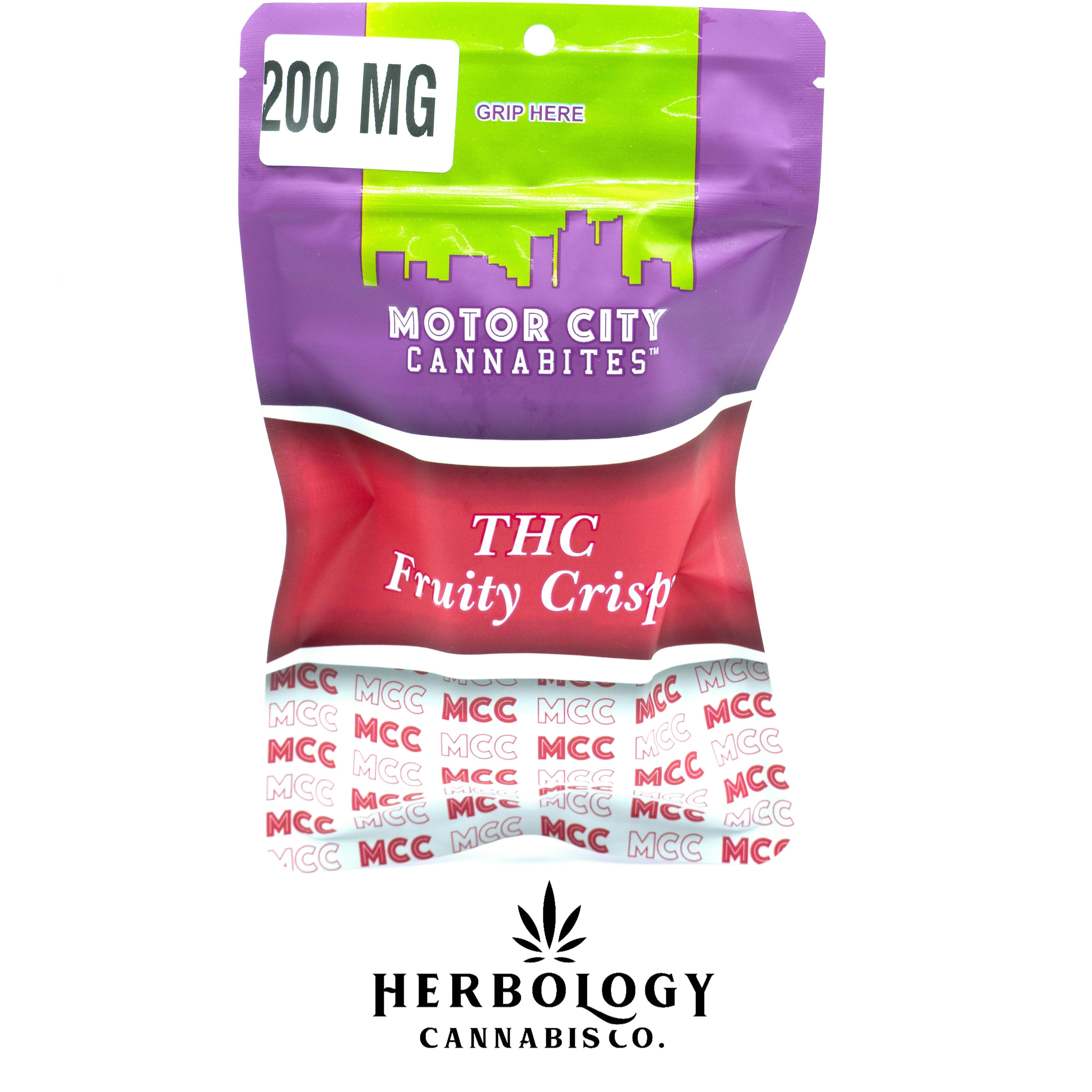 Motorcity Cannabites | Crispy | Fruity | 200mg