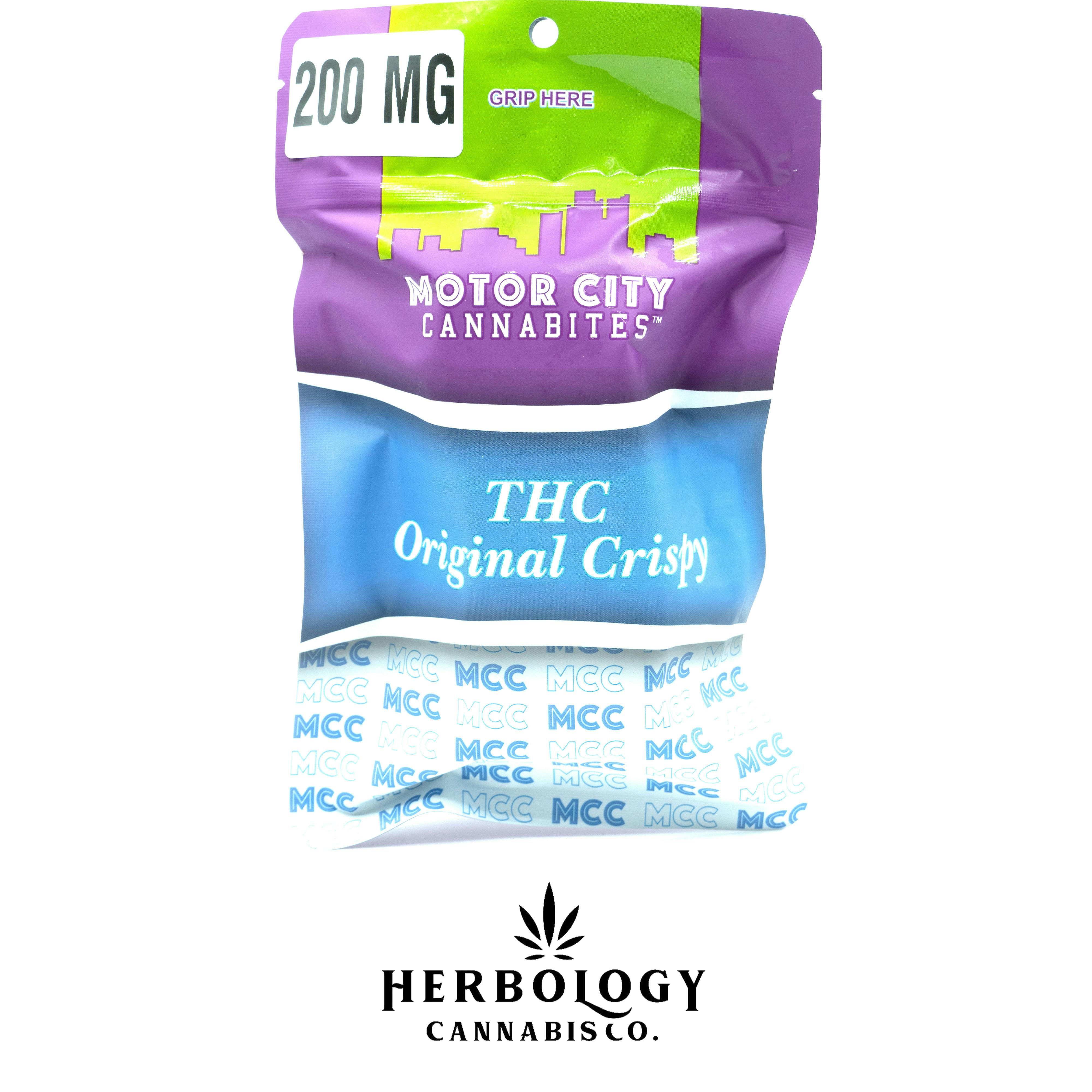 Motorcity Cannabites | Crispy | Original | 200mg