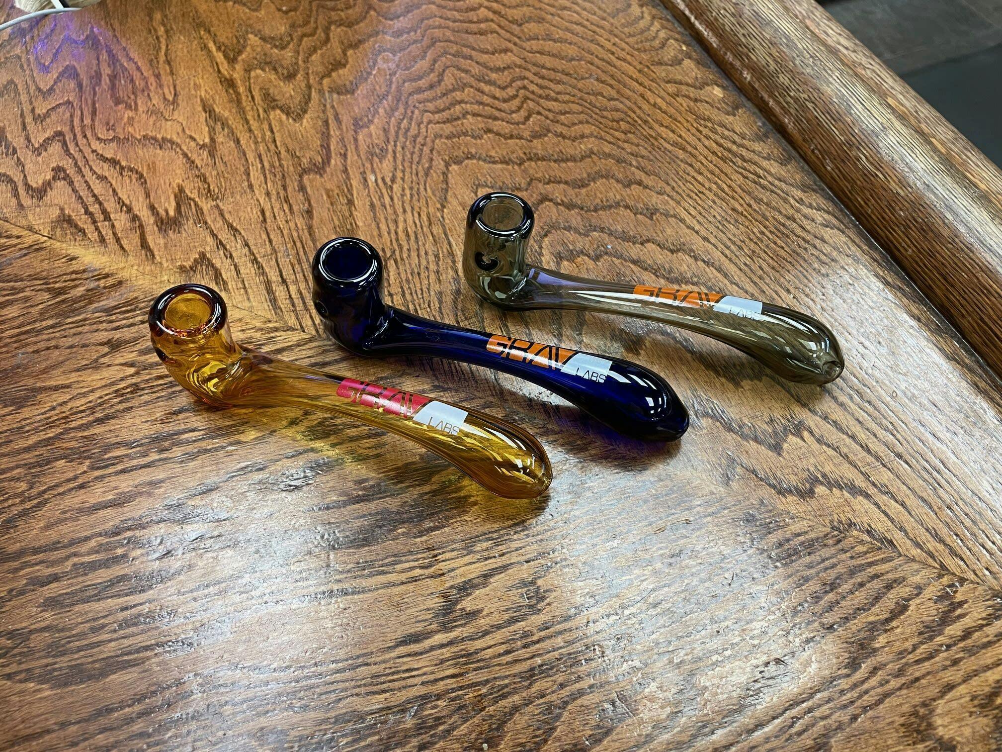 Grav Labs Glass Sherlock Pipe