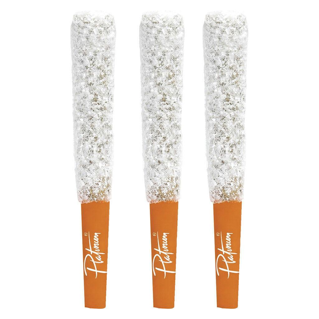 Platinum Ultra Tropics 60+ Diamond Infused & Dusted Pre-Roll 3x0.5g Isolates