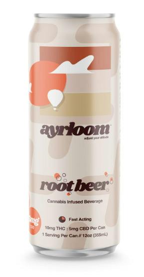 Ayrloom / Beverage / 12oz / Root Beer / 10THC:5CBD at Wild Flower Dispensary