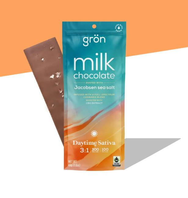 Gron / Chocolate / 100mg / Milk Chocolate 3:1 at Wild Flower Dispensary