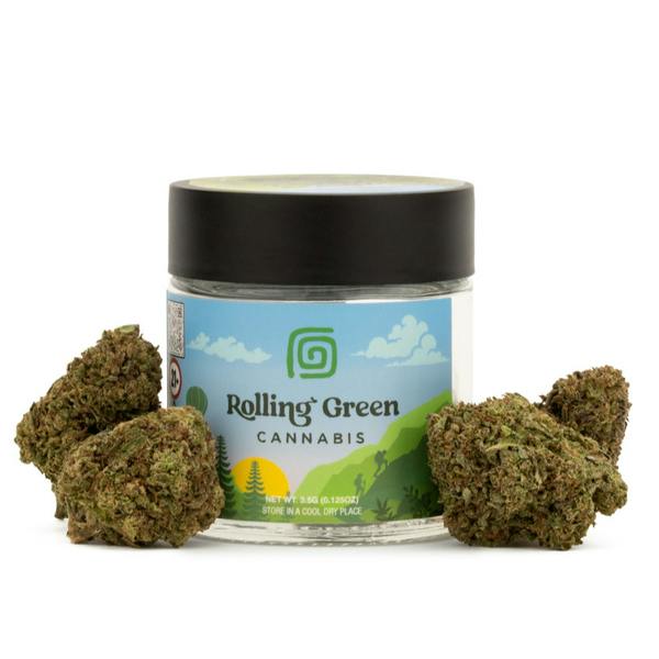 Rolling Green / Flower / 3.5g / Banana Cream Gelato