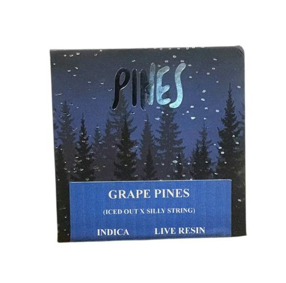 Pines / Live Resin Badder Jar / 3.5g / Grape Pines