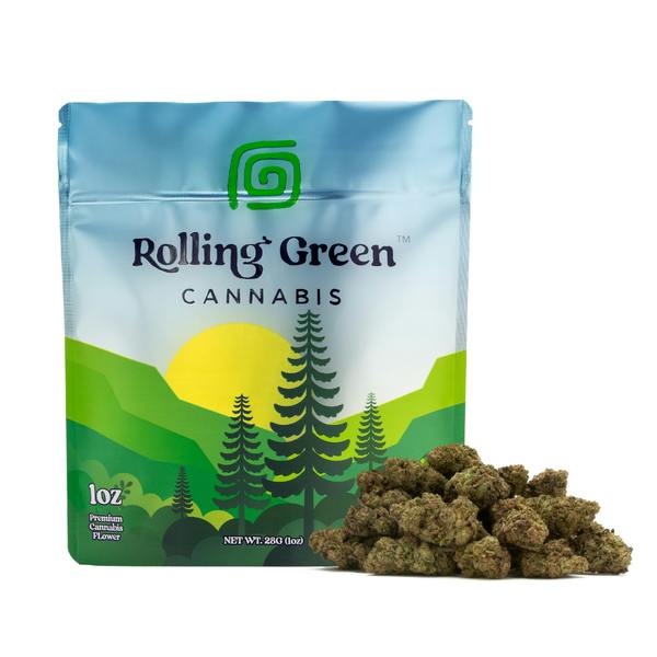 Rolling Green / Flower / 28g / Pink Certz