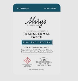 MARYS FORMULA 3:2:1 THC:CBD:CBN 300MG 10 PK