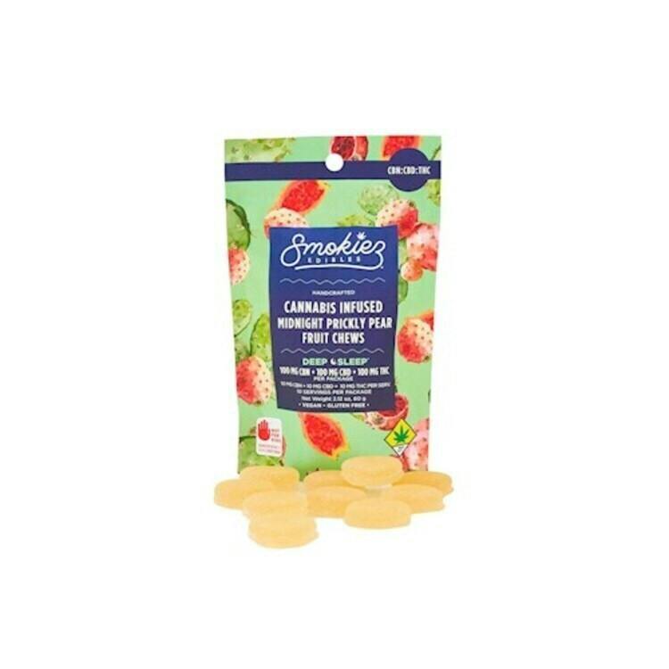 ED 10pk 1:1:1 Midnight Prickly Pear Smokiez