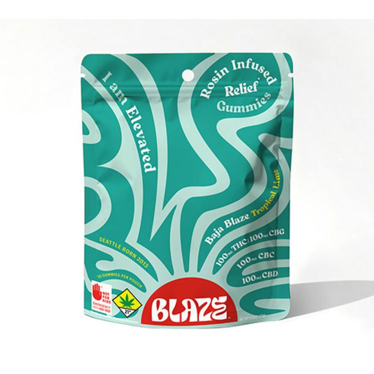 ED 10pk Rosin 1:1:1:1 Baja Blaze
