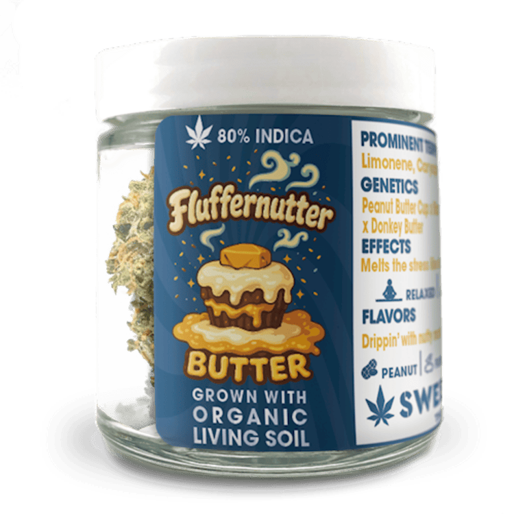 FL Fluffernutter Butter 3.5g Sweetwater Farms