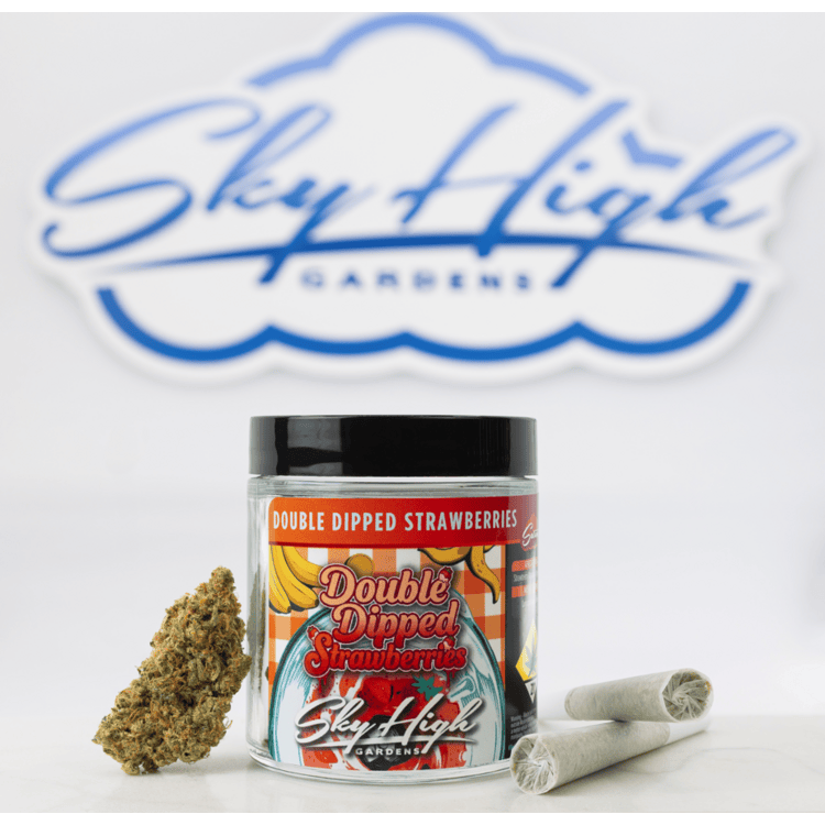 JO 5pk Double Dipped Strawberries 3g Sky High Gardens