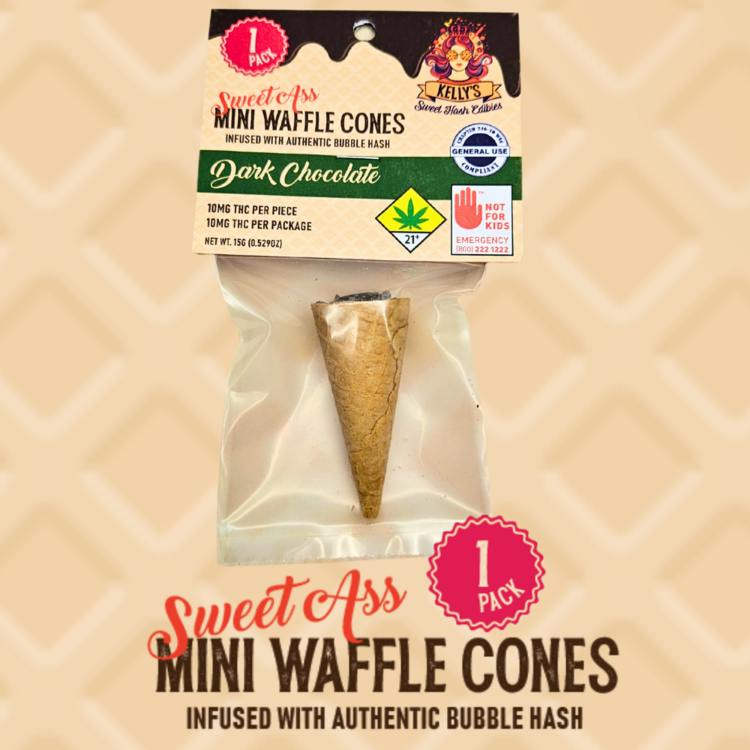 Ed Salted Caramel Waffle Cone Kellys Sweet