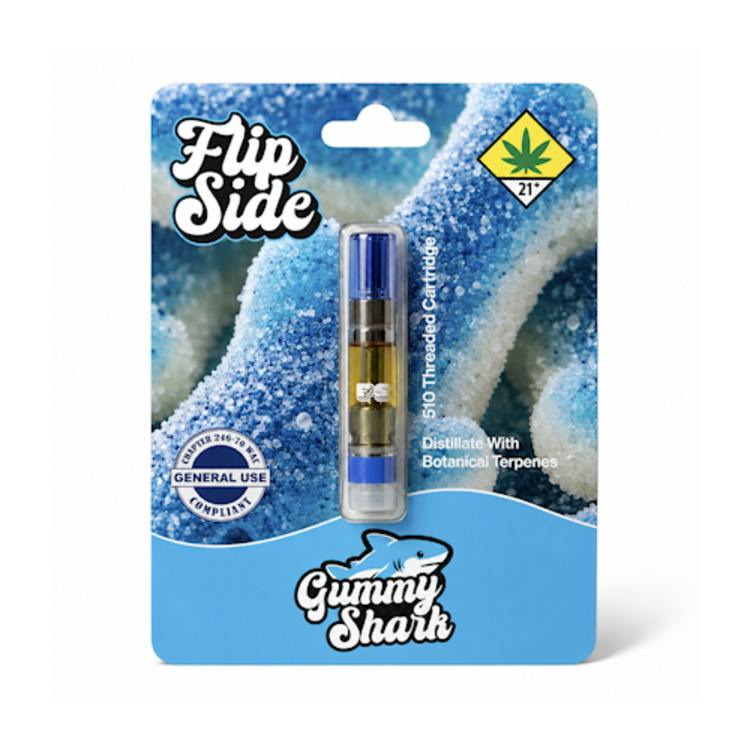 CA Gummy Shark 1g Flipside