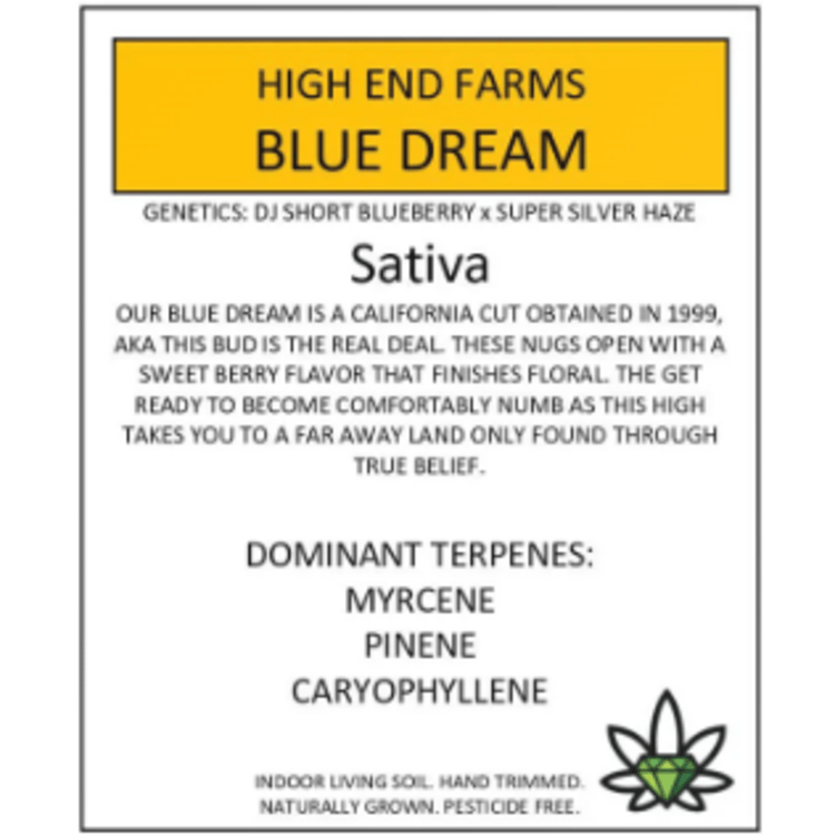 JO 2pk Blue Dream 1g High End Farms