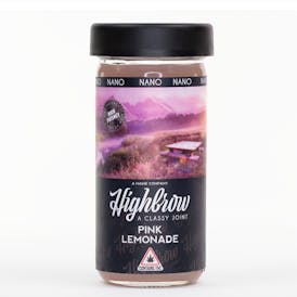 Highbrow | High Dose | Pink Lemonade | Nano Infused | Drink | 8oz.