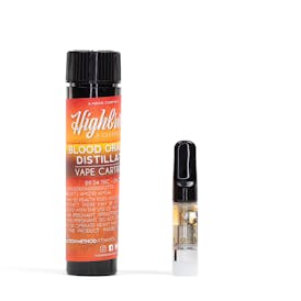 Highbrow | Blood Orange | Distillate | 0.5g Cartridge.
