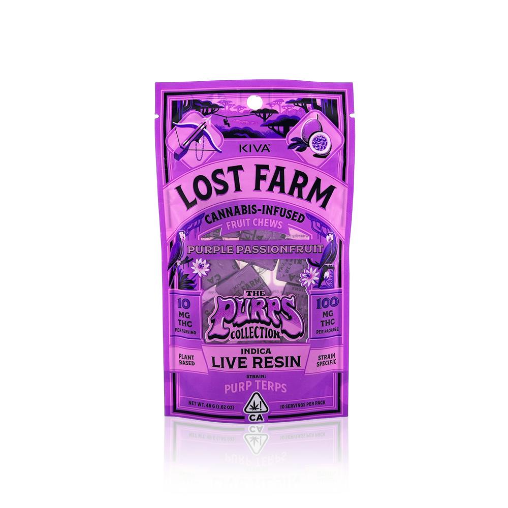 Lost Farm - Purple Passionfruit: Live Resin Chews