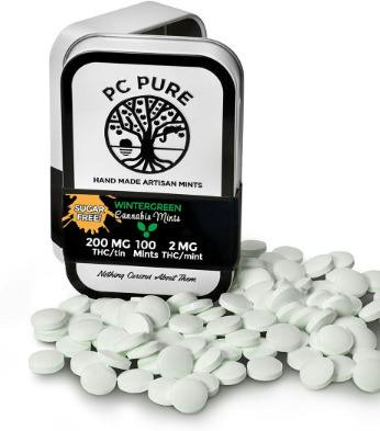 PC Pure | Wintergreen Mints | Candy | 100pcs.