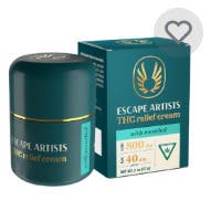 Escape Artists | Unscented 1:1 | Lotion | THC 300mg/300mg CBD | 2oz.