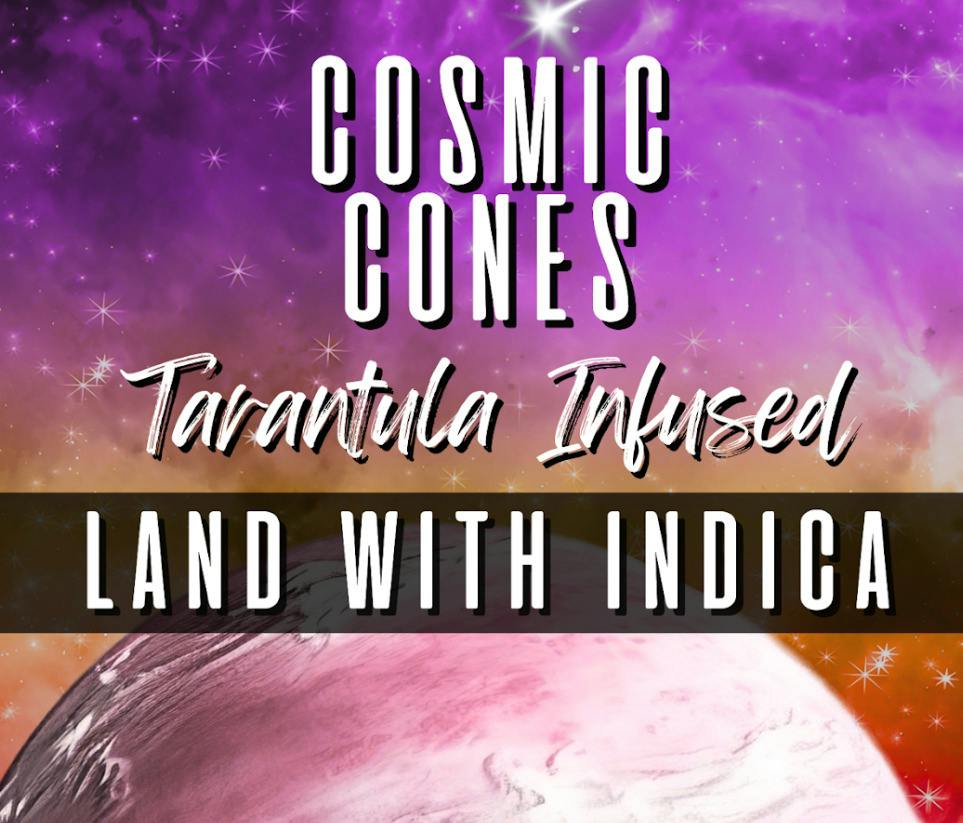 Cosmic Cones | Cotton Candy | Tarantula Infused Pre-roll