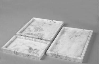 White Marble Tray