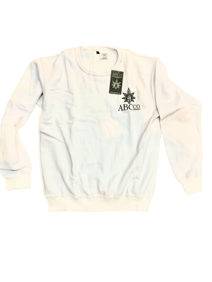 ABC co Sweatshirt White (Medium)