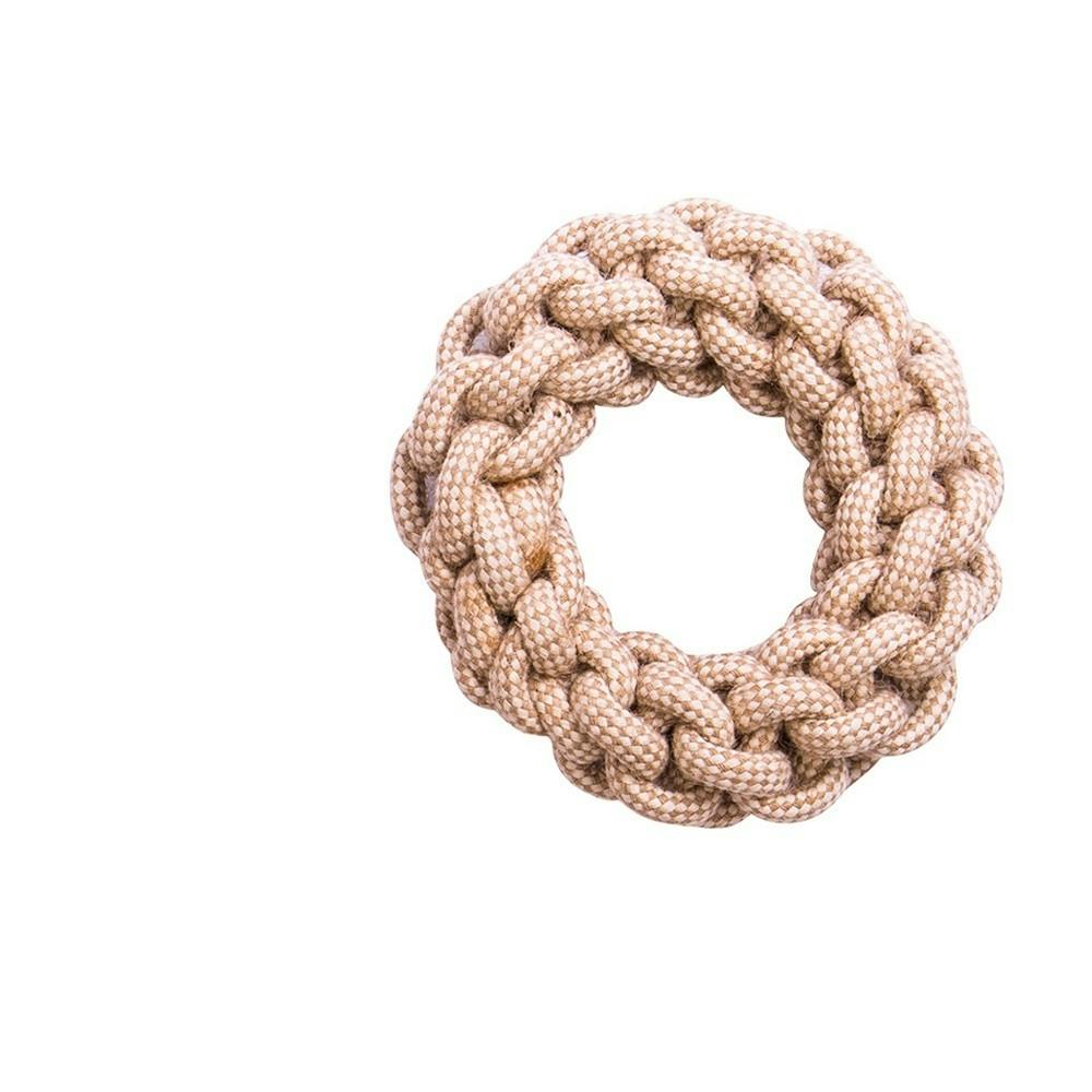 ABC - Lifestyle - Hemp Dog Chew Toy - Braided Circle