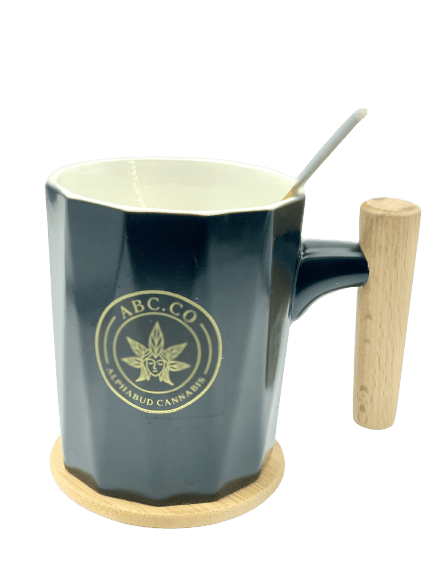ABC - Lifestyle - Mug, Lid, Spoon - Black