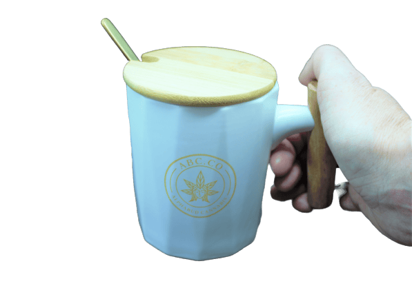 ABC - Lifestyle - Mug, Lid, Spoon - Blue