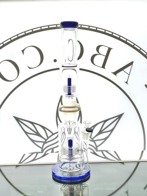 ABC Co x Ourglass - 16" Double Inline Matrix Perc Bong