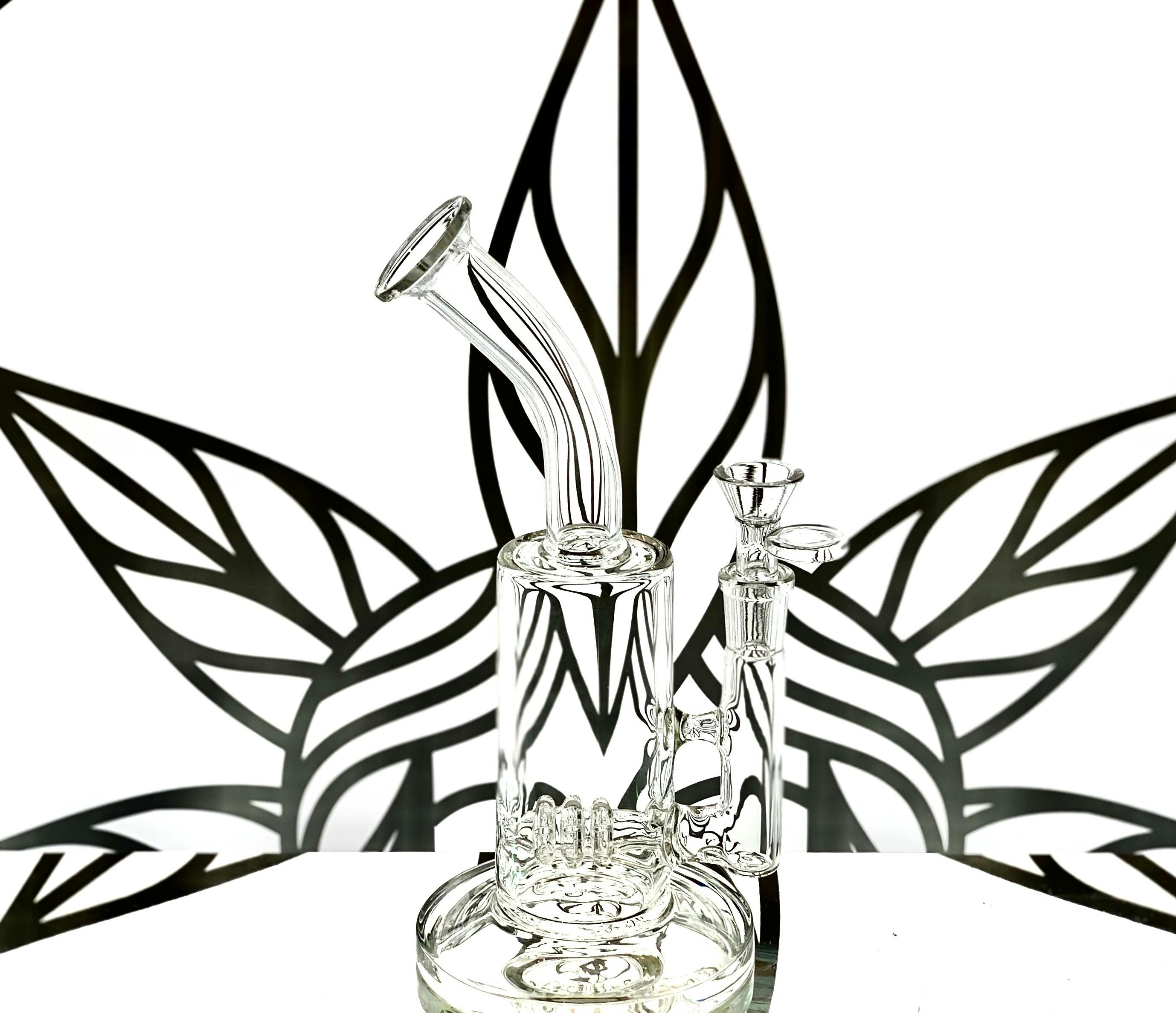 ABC Co X Ourglass - 9" Inline Disc Perc Bong