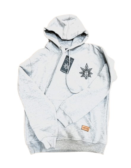 ABC co Hoodie -Grey (large)