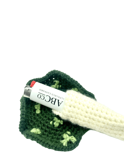 Handmade Mushroom Lighter Holder