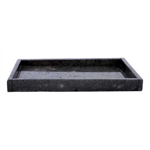 Dark Grey Marble Tray